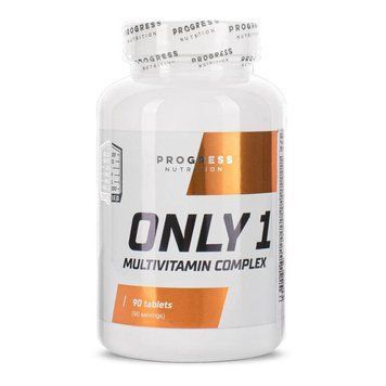 Мультивітаміни Progress Nutrition Only 1, 90 таб. 122550 фото