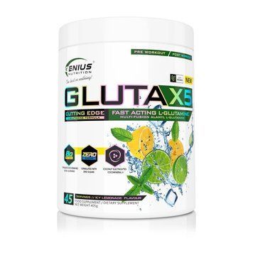 Глютамин Genius Nutrition Gluta-X5, 405 г. 04807 фото