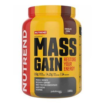 Гейнер Nutrend Mass Gain, 1000 г. 03125 фото
