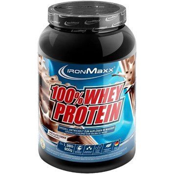 Протеин сывороточный IronMaxx 100% Whey Protein, 900 г. 06053 фото