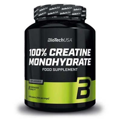 BiotechUSA 100% Creatine Monohydrate, 1000 г. 101175 фото