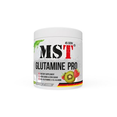 Глютамін MST Glutamine PRO, 315 г. (Ківі - полуниця) 03952 фото