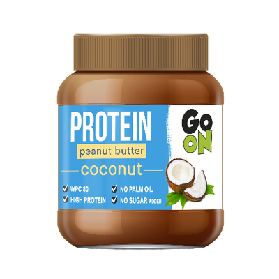 GO ON Protein Peanut butter Coconut, 350 г. 123685 фото