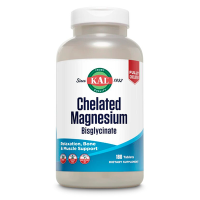 Магній KAL Magnesium Bisglycinate 350, 160 веган капс. 124334 фото