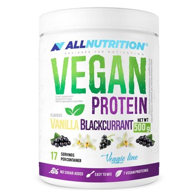 Протеїн рослинний All Nutrition Vegan Protein, 500 г. 04679 фото