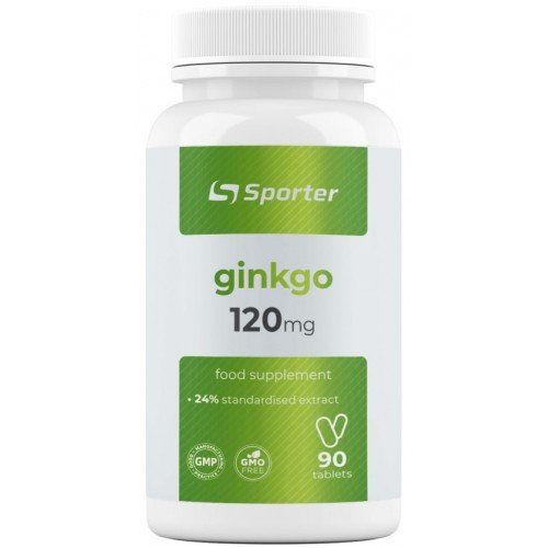 Гінкго білоба Sporter Ginkgo Biloba 120mg, 90 таб. 123501 фото