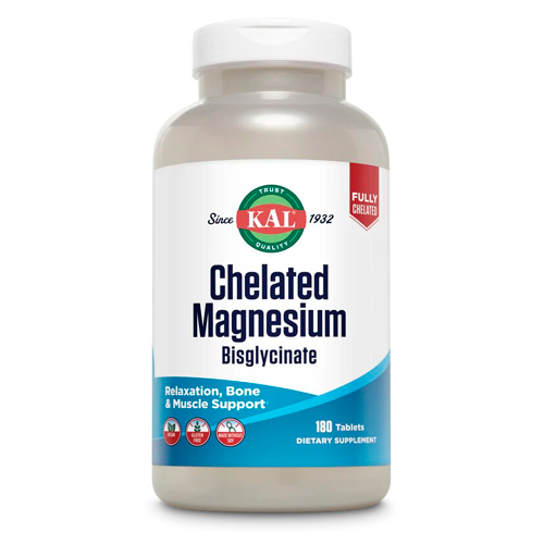 Магний KAL Magnesium Bisglycinate 350, 160 веган капс. 124334 фото