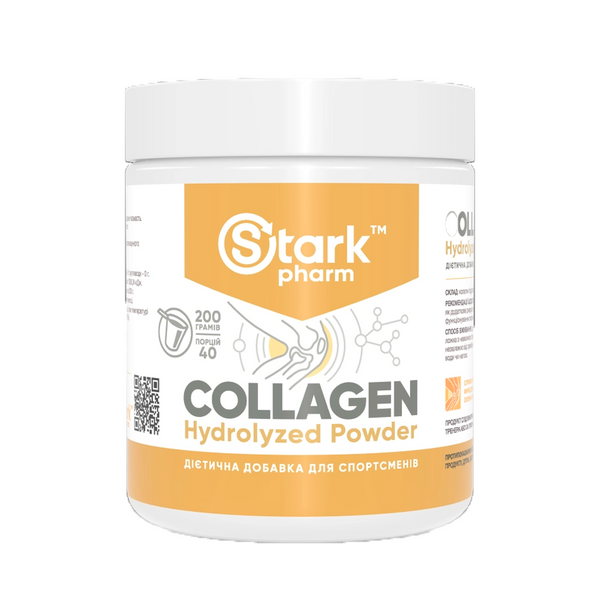 Колаген Stark Collagen Hydrolyzed Pure Powder, 200 г. (без смаку) 124675 фото