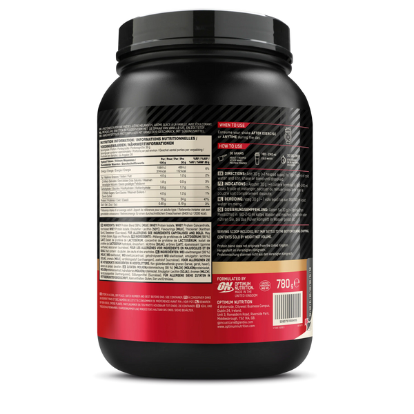 Протеїн сироватковий Optimum Nutrition (EU) 100% Whey Gold Standard 780 г. (Полуниця) 12429639 фото
