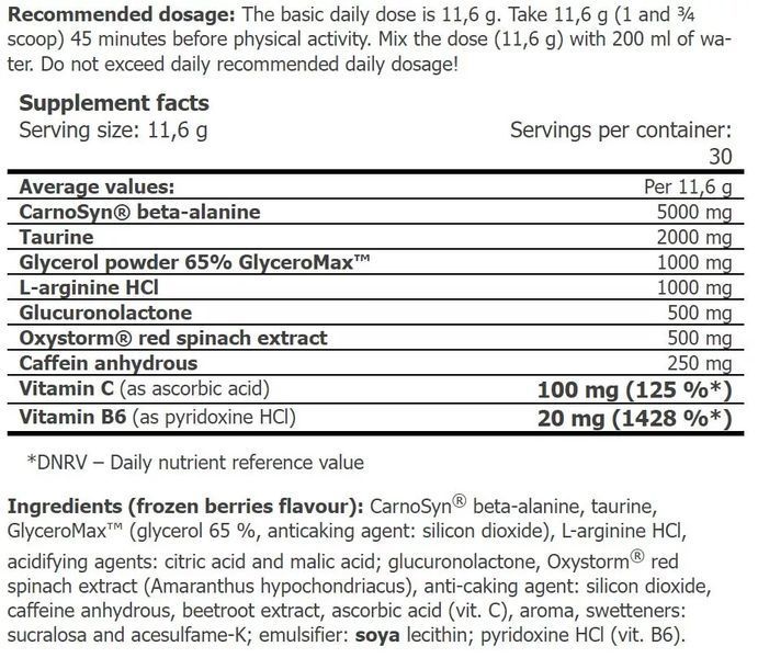 Предтренировочный комплекс AmixPro CellUP with OXYSTORM Powder 348 г 1224174 фото