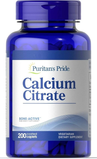 Кальцій Puritan's Pride Calcium Citrate 200 mg 200 каплет. 12429479 фото