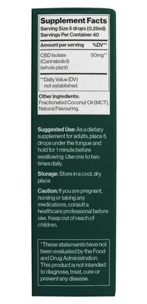 Добавка Mind Shi CBD Isolate 2000 mg 10 мл. 12429316 фото