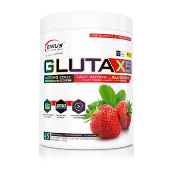 Глютамін Genius Nutrition Gluta-X5, 405 г. 05103 фото