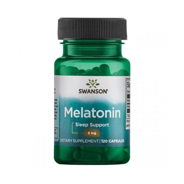 Мелатонін Swanson Melatonin 3mg, 120 капс. 122685 фото