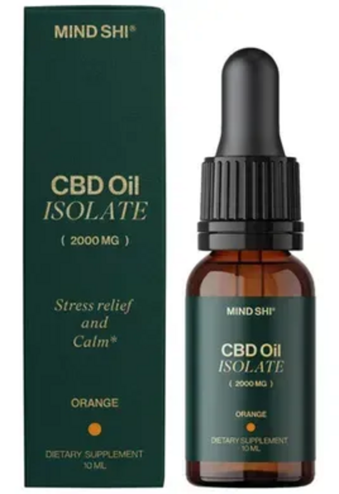 Добавка Mind Shi CBD Isolate 2000 mg 10 мл. - MUSCLE.UA - интернет