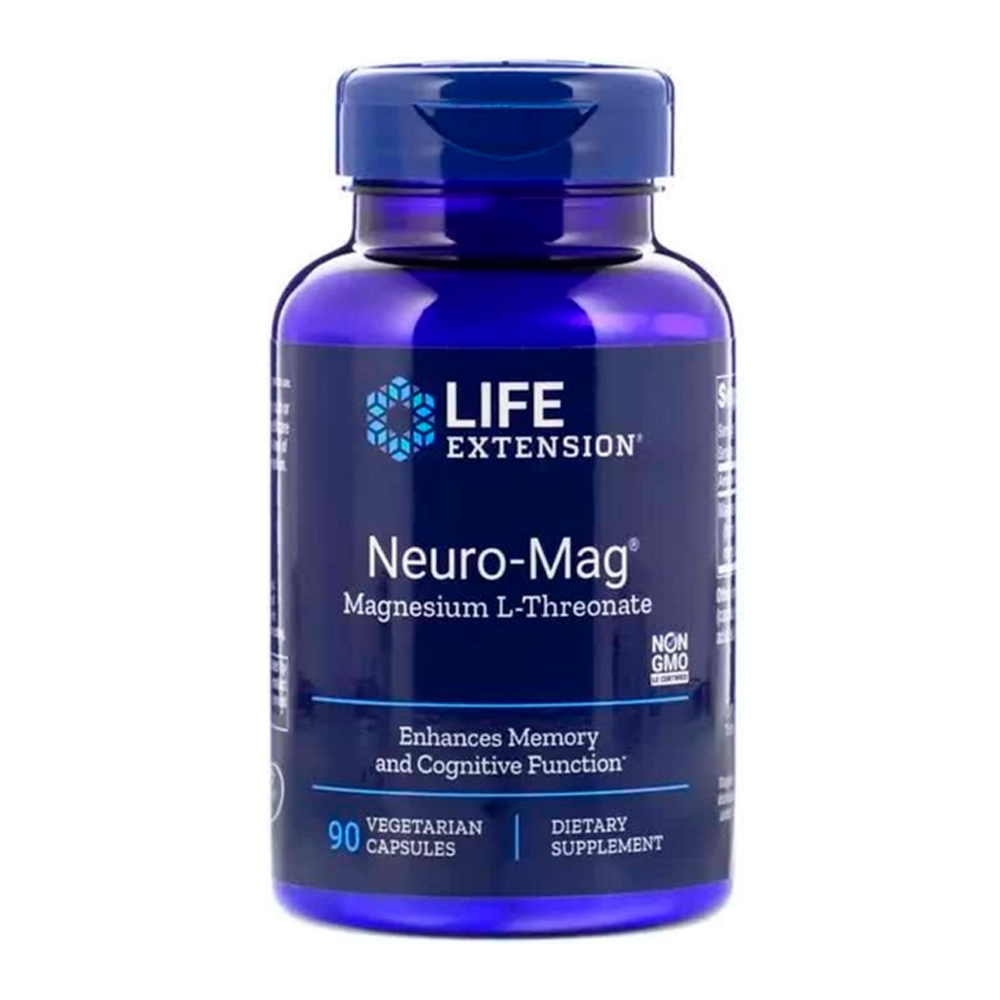 【ラプンツェル様用】NEUROSPHERE / Megantereon Магній Life Extension Neuro-Mag® Magnesium L-Threonate, 90 веган