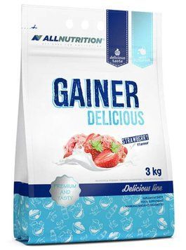 Гейнер All Nutrition Delicious Gainer, 3000 г. 02104 фото