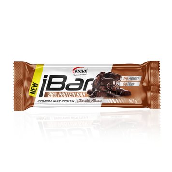 Протеїновий батончик Genius Nutrition iBar, 60 г. 04847 фото