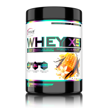 Протеїн сироватковий Genius Nutrition Whey-X5, 900 г. 123798 фото