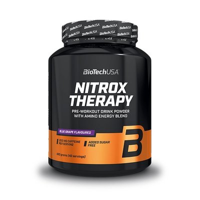 Передтрен BiotechUSA Nitrox Therapy 680 г. (Персик) 04062 фото