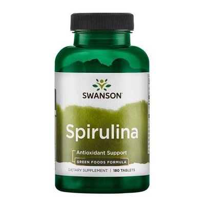 Спируліна Swanson Spirulina 500 mg, 180 таб. 123175 фото