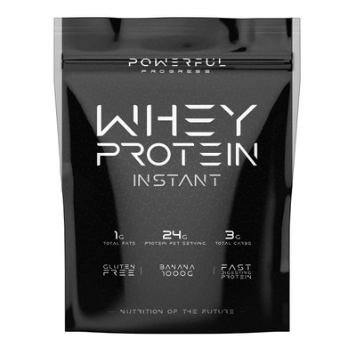 Протеїн сироватковий Powerful Progress 100% Whey Protein Instant, 1000 г. (Капучіно) 04006 фото