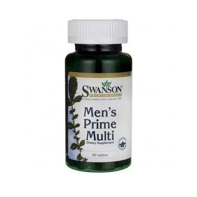 Вітаміни для чоловіків Swanson Multi Men's Prime, 90 таб. 122686 фото