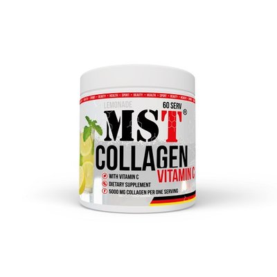 Колаген MST Collagen + Vitamin C, 390 г. (Лимонад) 03276 фото