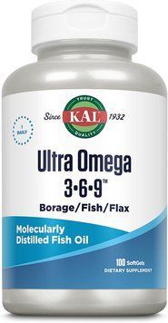 Омега KAL Ultra Omega 3-6-9 1200 mg 100 софтгель. 12429597 фото
