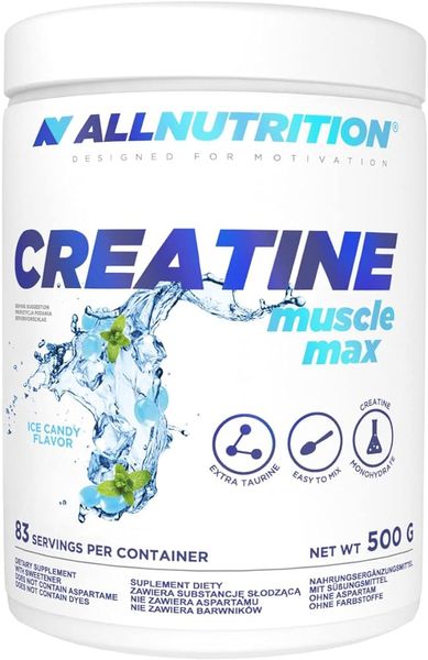 Креатин All Nutrition Creatine Muscle Max, 500 г. 02096 фото