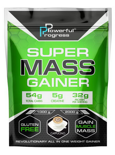 Гейнер Powerful Progress Super Mass Gainer, 2000 г. 03970 фото