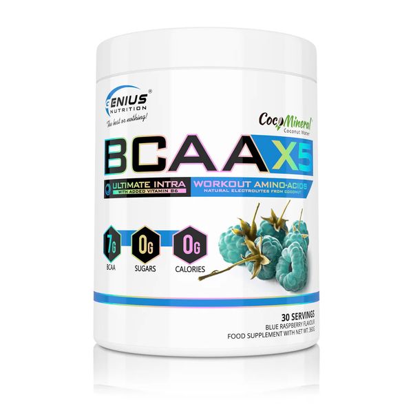 Аминокислоты Genius Nutrition BCAA-X5, 360 г. 05583 фото