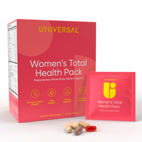 Мультивитамины Universal Women's Total Health Pack, 30 пакетиков 124654 фото