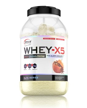 Протеин сывороточный Genius Nutrition Whey-X5, 900 г. 04611 фото