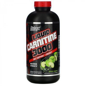 Карнітин Nutrex Liquid Carnitine 3000, 480 мл. 05052 фото