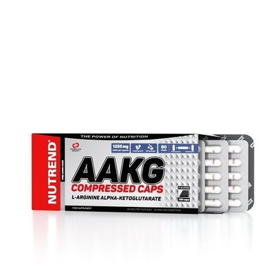 Аргінін Nutrend AAKG Compressed Caps, 120 капс. 122764 фото