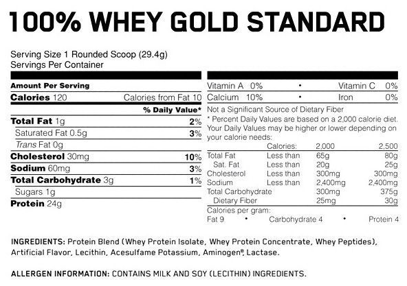 Протеїн сироватковий Optimum Nutrition (USA) 100% Whey Gold Standard 4540 г. 00794 фото