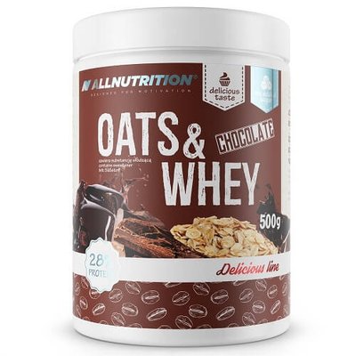 Добавка All Nutrition Delicious Line Protein Oats, 500 г. (Ваніль) 01665 фото