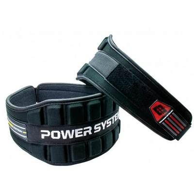 Power System Пояс для важкої атлетики PS-3230 (Неопрен) чорний-червоний 05450 фото