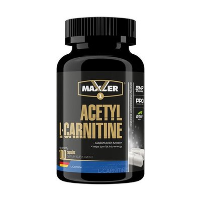 Карнітин Maxler Acetyl L-Carnitine, 100 капс. 122170 фото