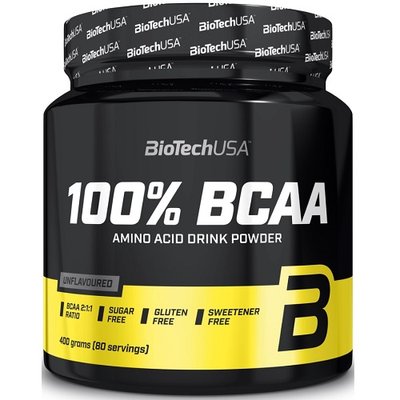 Аминокислоты BiotechUSA 100% BCAA, 400 г. 100669 фото