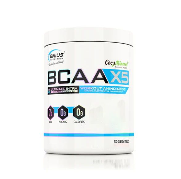 Аминокислоты Genius Nutrition BCAA-X5, 360 г. 04623 фото
