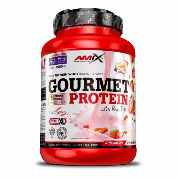 Протеин сывороточный Amix Gourmet Protein, 1000 г. 05404 фото