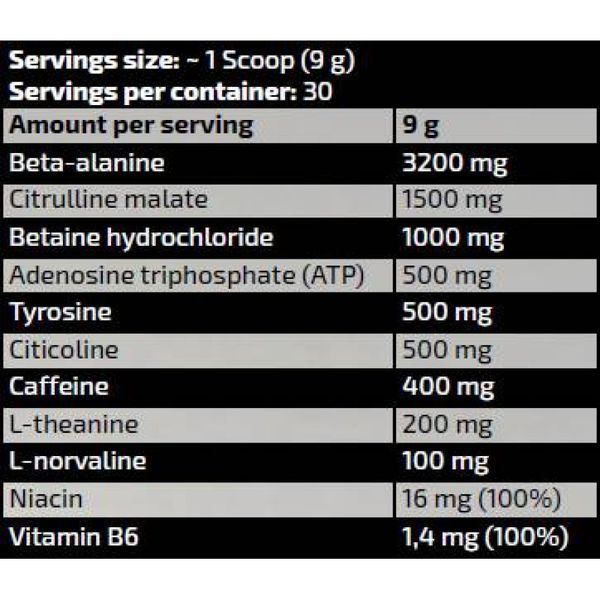 Предтреник Kevin Levrone Full Blown Energizer, 270 г. 04773 фото