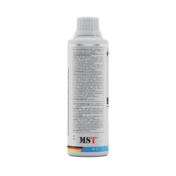 Жидкий магний MST Liquid Magnesium Citrate + B6, 500 мл  1224117 фото