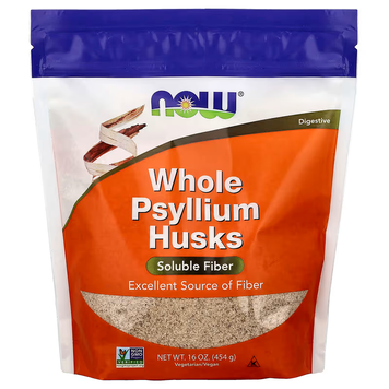 Добавка NOW FOODS Psyllium Husk Powder 454 г. 12429599 фото