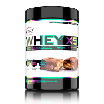 Протеин сывороточный Genius Nutrition Whey-X5, 900 г. 123798 фото
