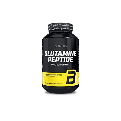 BiotechUSA Glutamine Peptide, 180 капс. 122302 фото