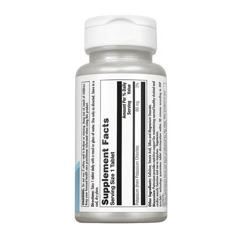 Добавка Калій KAL Potassium 99 Chloride 99mg 100 табл.	 12429513 фото