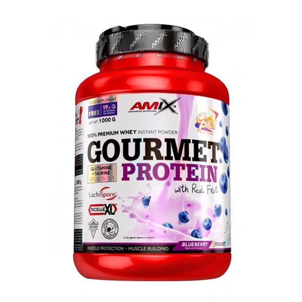 Протеїн сироватковий Amix Gourmet Protein, 1000 г. 05405 фото